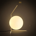 Elegant Glass Lamp with Subtle Glow