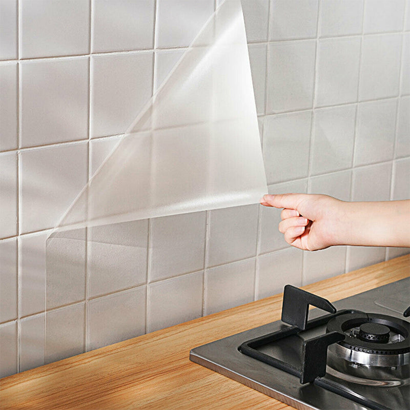 Oil-resistant kitchen wall sticker