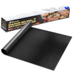 Non-stick BBQ grill mats with cutting box