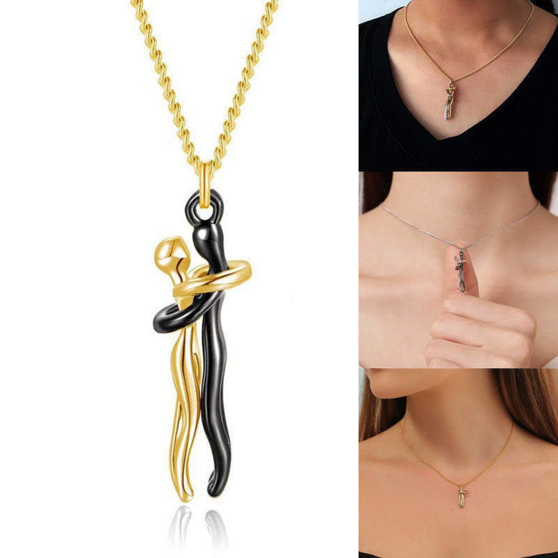 The perfect gift for the beloved-Hug necklace