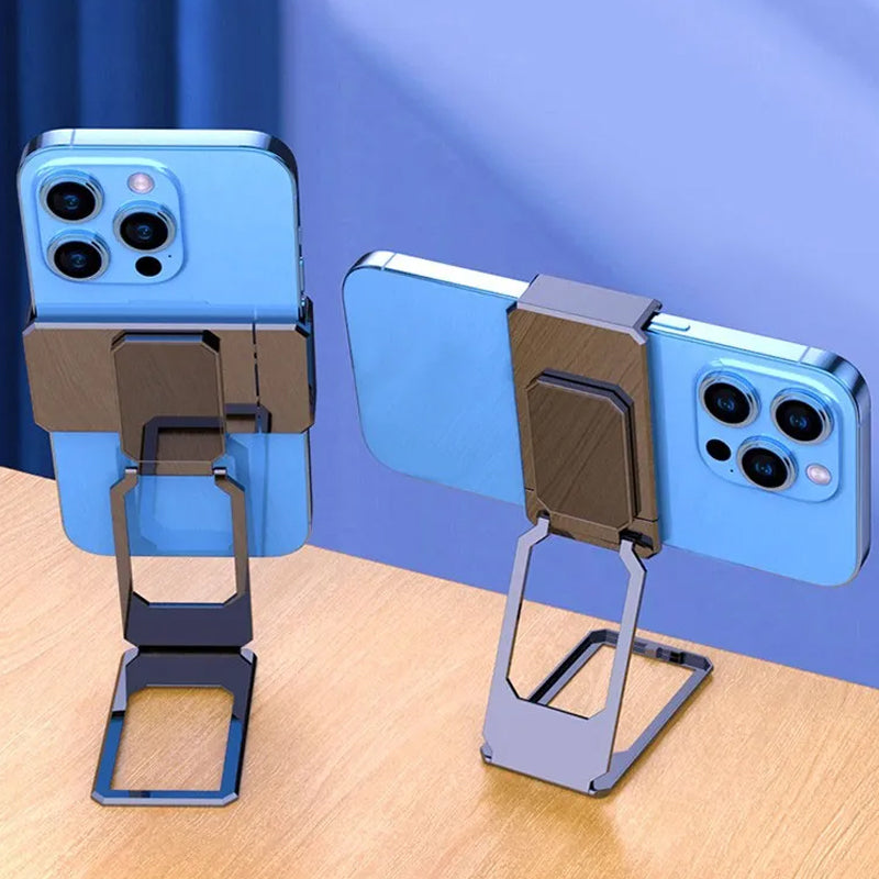 Back clip foldable phone holder