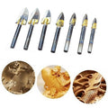 Drill set for wood sculptures