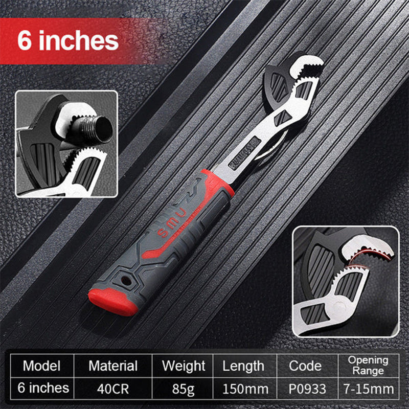 Industrial Quality Multifunctional Self-Locking Pipe Wrench Tool