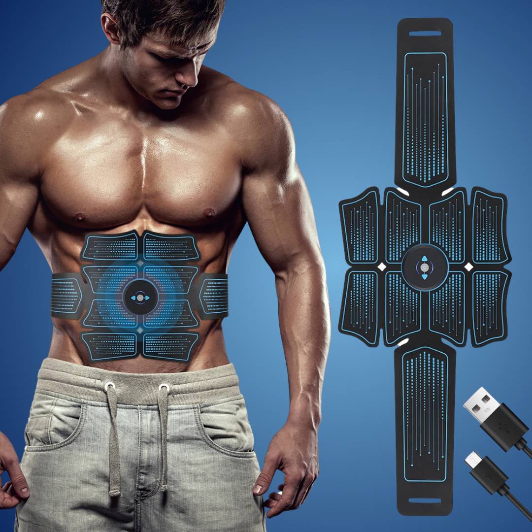 CorePulse Abdominal Electrical Muscle Stimulator | Belt for Muscle Toning - Belly Fat Loss - Post-Workout Recovery and Pain Relief