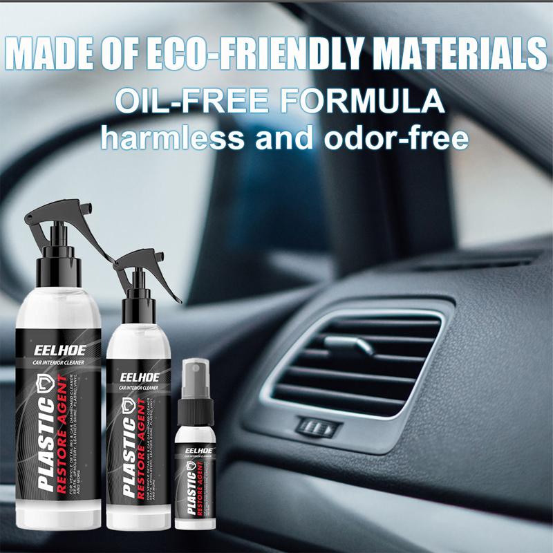 Car interior cleaning spray