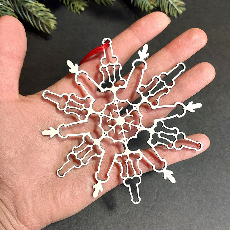 Funny Snowflake Ornaments