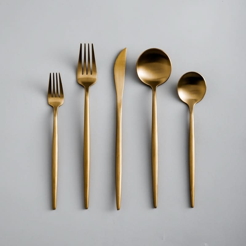Minimalist Stainless Steel Cutlery Set
