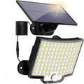 106 LED Outdoor Solar Security Light with Motion Sensor – Waterproof Wall Light for Garden, Driveway & Patio