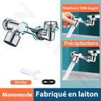 Multifunctional swivel extension faucet