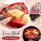 Triangle non-stick silicone cake pan