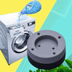 Non-slip and sound-absorbing washing machine feet