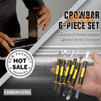 Metal pry bar 6-piece set