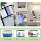 Large Capacity Zipper Storage Box Set