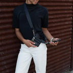 Phone strap with zipper pocket