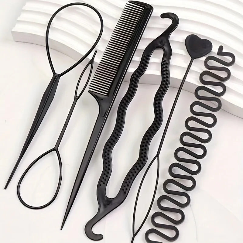 Hair Styling Accessories 6 Piece/Set