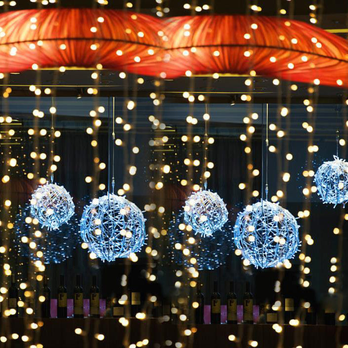Tangled Ball LED Outdoor Waterproof Decorative Garden Hanging Light