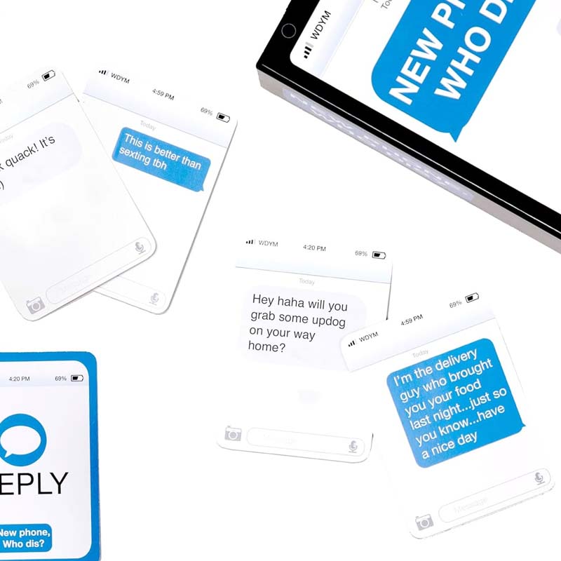 Fun Offline Text Messages Party Game