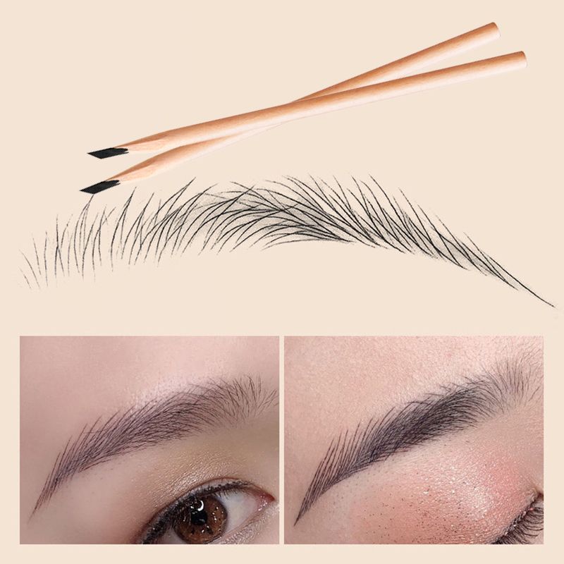 Waterproof Eyebrow Pencil Made of Wood