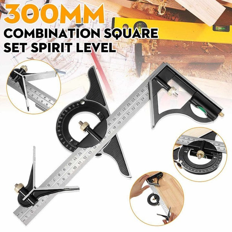 Multifunctional combination of movable angle cutter set