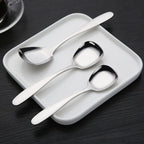 Square Head Stainless Steel Spoon