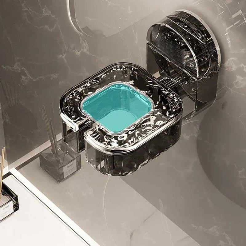 Rotating Hair Dryer Holder Without Drilling