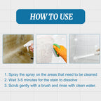 Tile joint cleaner spray device