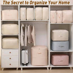 Extremely space-saving, self-compression Organizer