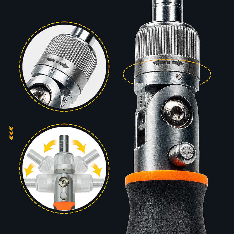 Multifunctional Ratchet Screwdriver Set