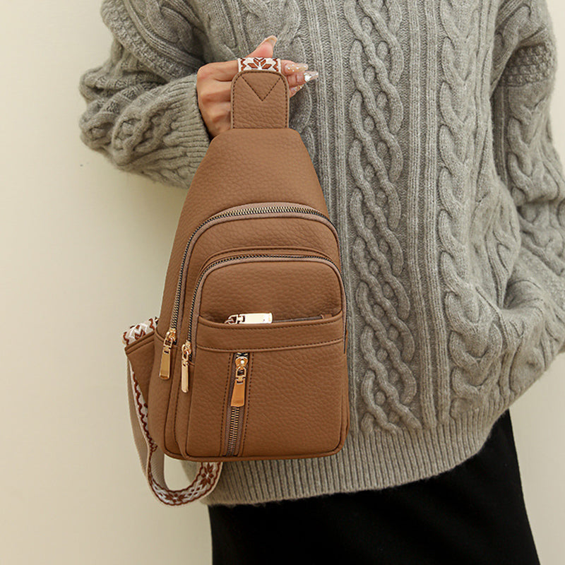 Women's Casual Zipper Belt Bag