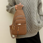 Women's Casual Zipper Belt Bag