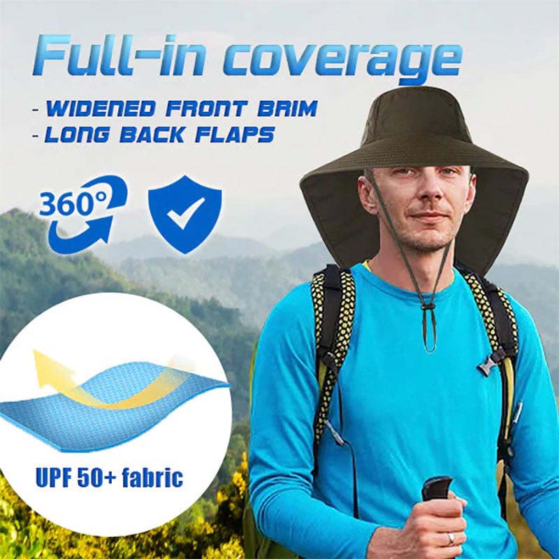 All-round protective fishing hat for outdoors
