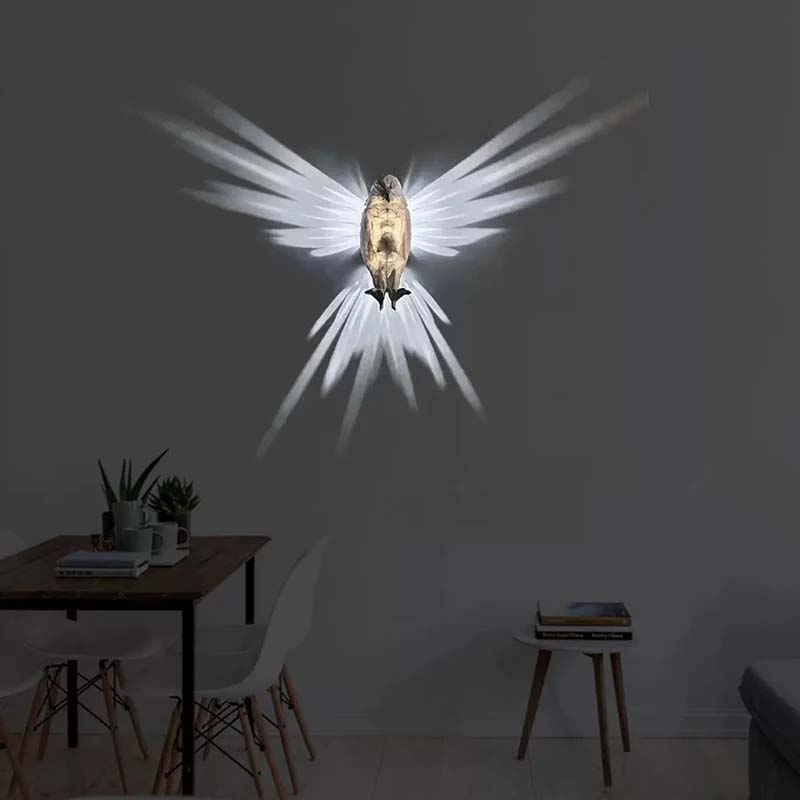 Spritz-cast Owl Eagle Night Light