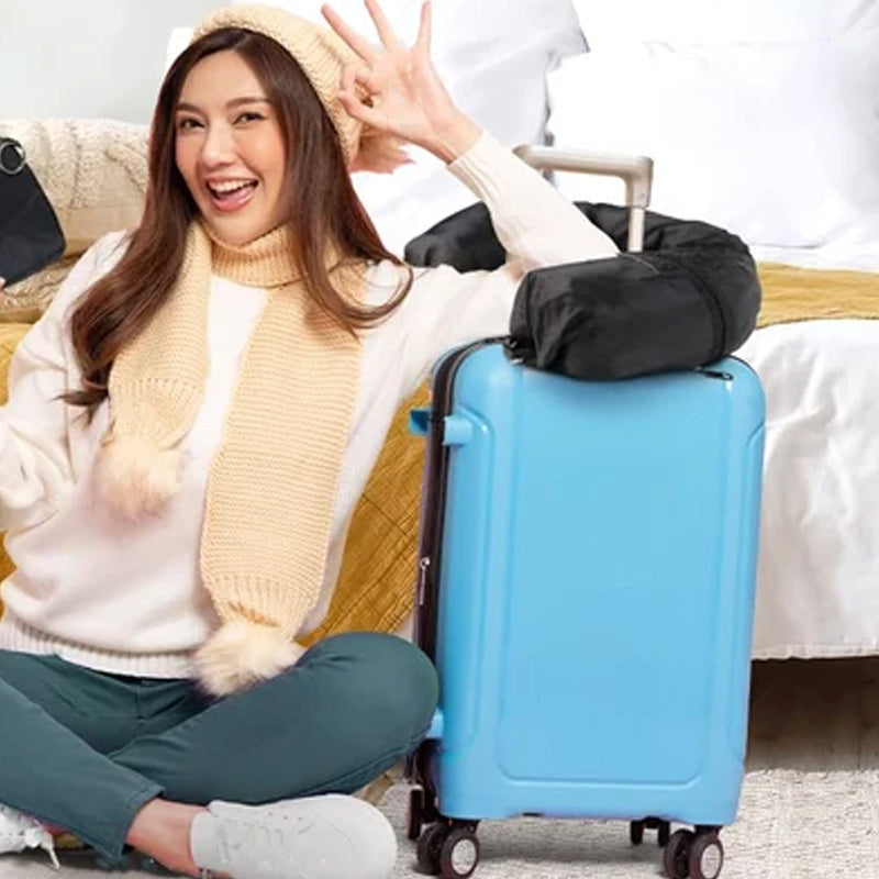 Stuffable Clothing Travel Neck Pillow