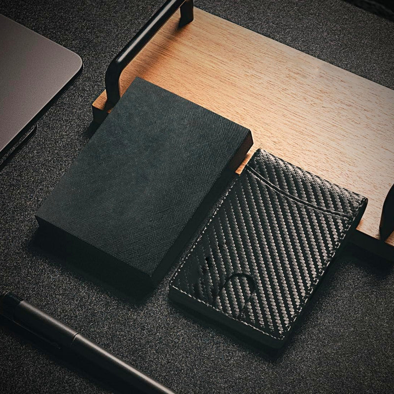 Genuine Leather Theft Protection Card Holder