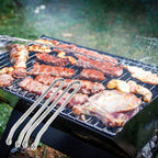 Tongs for Turning BBQ Sausages