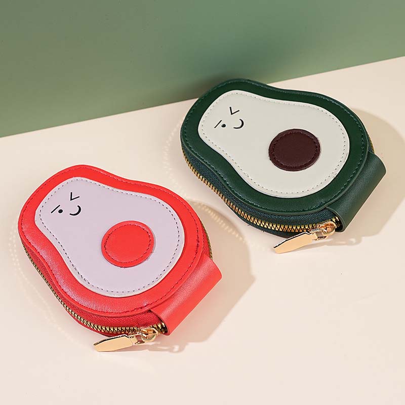 Avocado-shaped multifunctional card holder
