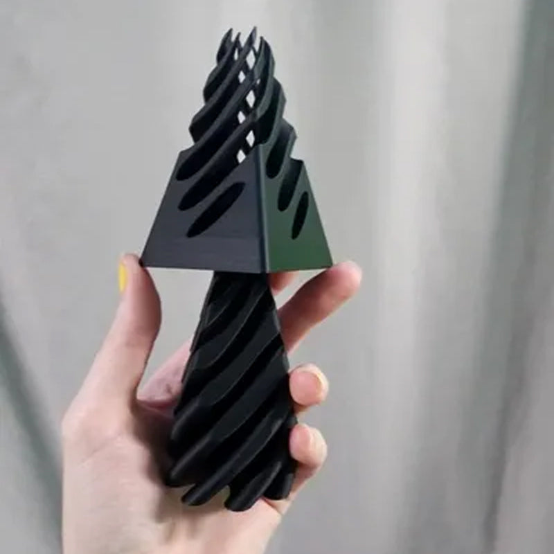 Impossible pyramid passage sculpture