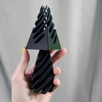 Impossible pyramid passage sculpture
