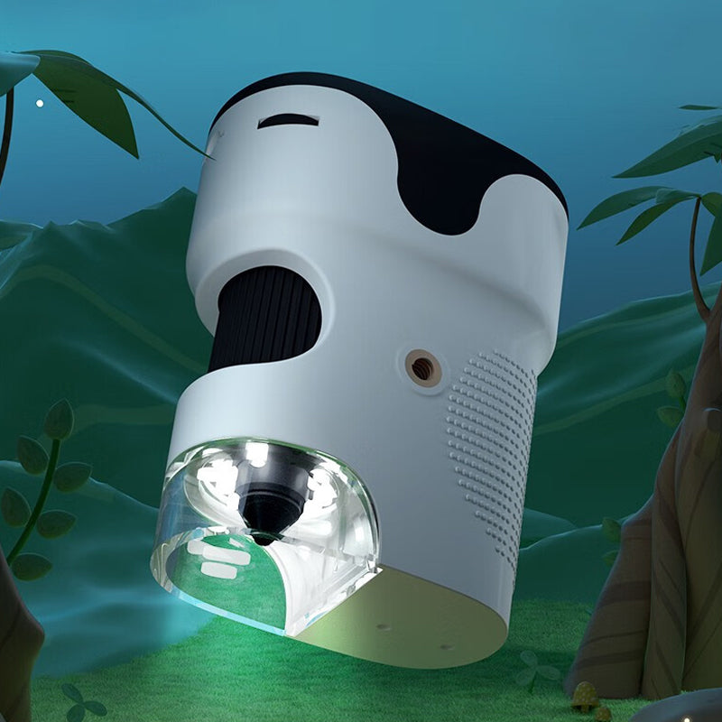 Portable Microscope with Lighting is suitable for home use