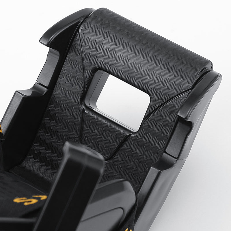 Racing seat with seatbelt