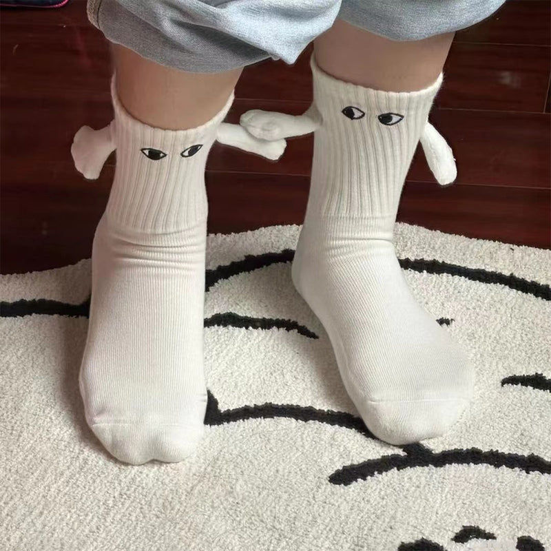 Hand In Hand Magnetic Hand-Holding Socks