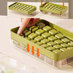 No dirty hands press ice grid molds