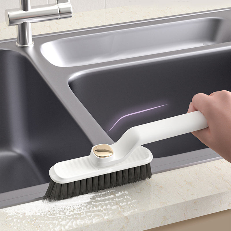 Multifunctional rotating slot cleaning brush