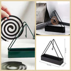 Iron triangular mosquito spool holder