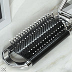 MirrorFlex Travel Mirror Hair Brush | Foldable & Compact | Practical Styling on the Go