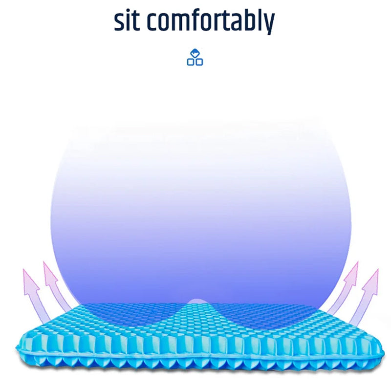 Cushion with Honeycomb Shape (Cushion + Cover for Seat Cushion)