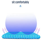 Cushion with Honeycomb Shape (Cushion + Cover for Seat Cushion)