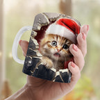3D Christmas Snowman Mug