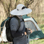 Solar and USB Charging Fan Outdoor Fishing Hat