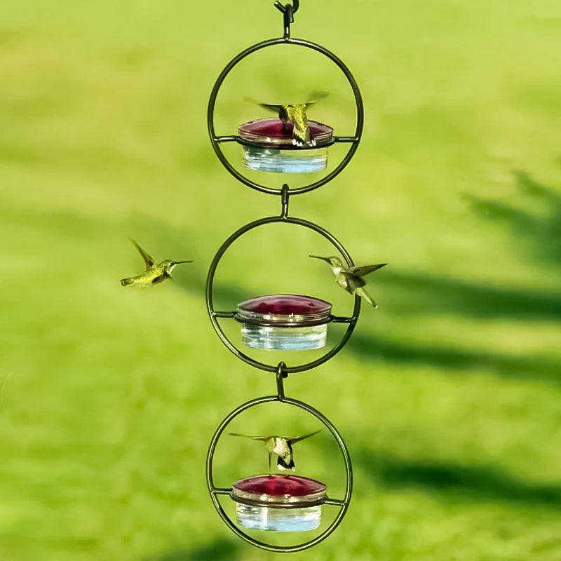 Simple Hummingbird Water Dispenser Made of Metal